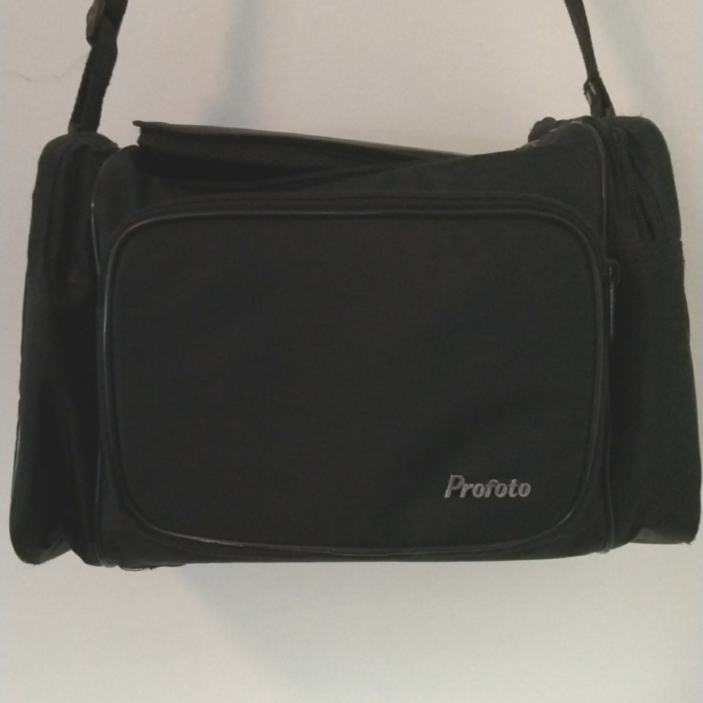 Vintage Profoto Padded Camera Case - 3 Pocket/Strap Nylon